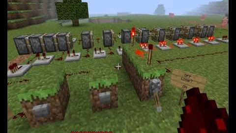 Minecraft - Horizontal Multiple Gripping Pistons "Elevator" Prototype