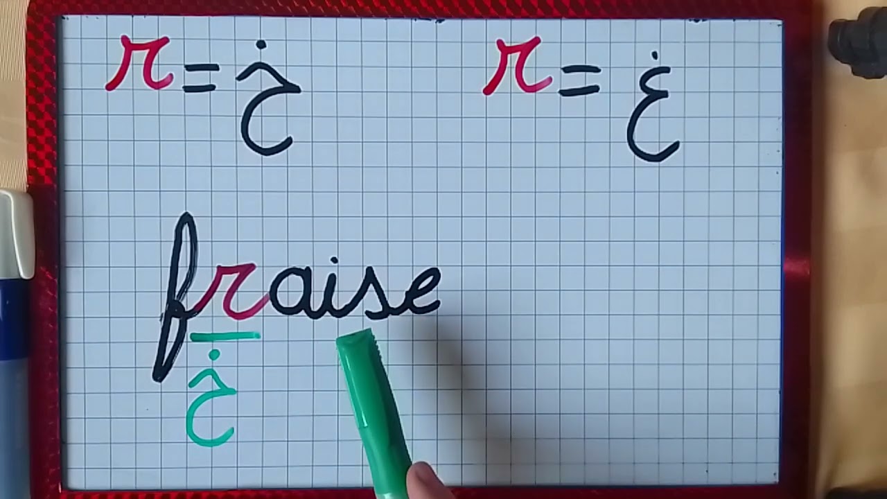 أسرار نطق الحرف r / حالات نطق la lettre r.