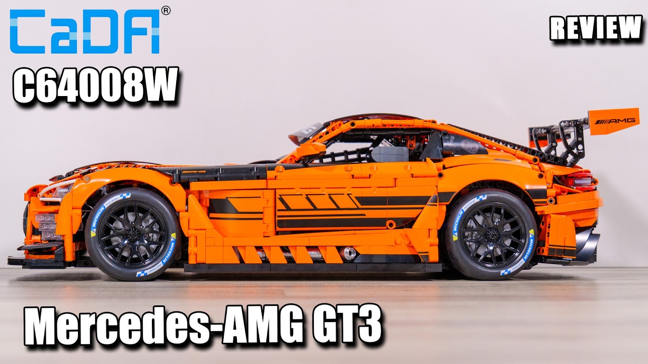 CaDA 1:8 Mercedes AMG GT3 Review | Cada C64008W Showcase | 1:8