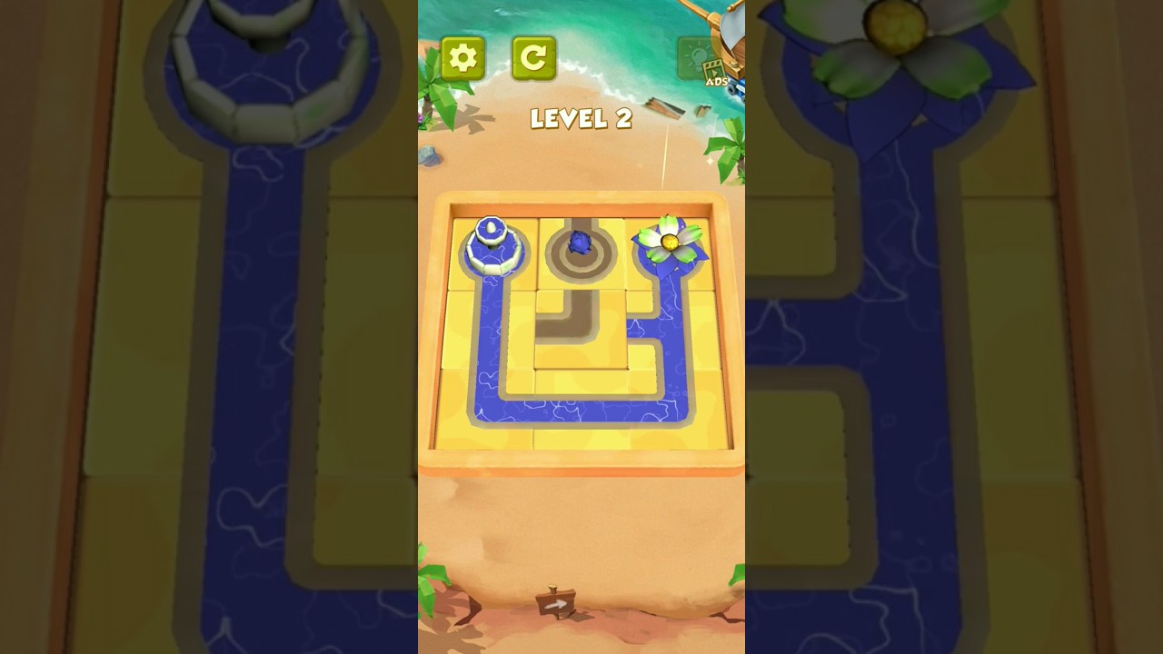 Water Connect Puzzle Gameplay 