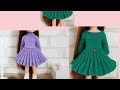 فستان تريكو بكسرات جميلة Knitting فستان تريكو بكسرات جميلة Knitting