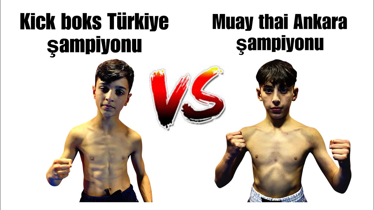 Kick Boks Türkiye Şampiyonu VS Muay Thai Ankara Şampiyonu Turnuva Maçı