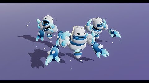 www.Meshtint.com | Golem Ice Cute Series