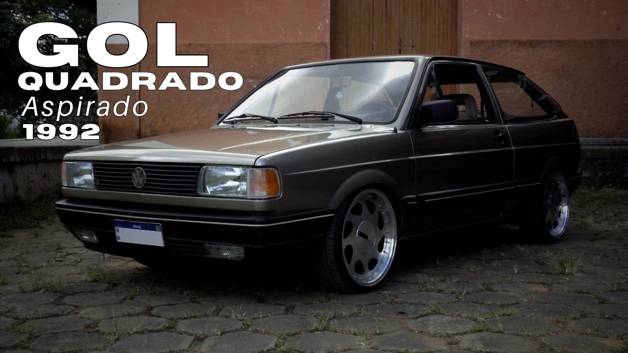 Gol Quadrado GL 1.8 | Aspirado | Cortando Giro
