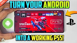 Turn Any Android Phone Into a WORKING PS5 | Play PS5 Games On Android