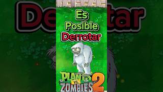 es posible derrotar al zombi yeti en pvz2??🤔🤔 #pvz #pvz2