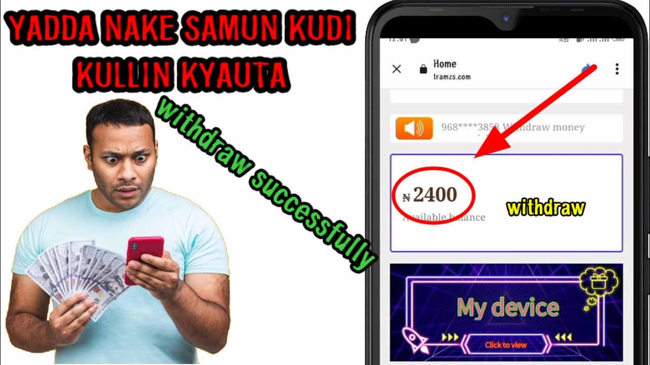 YADDA NAKE SAMUN KUDI AH KULLIN KYAUTA AH WANNAN PLATFORM DIN  nodeposit