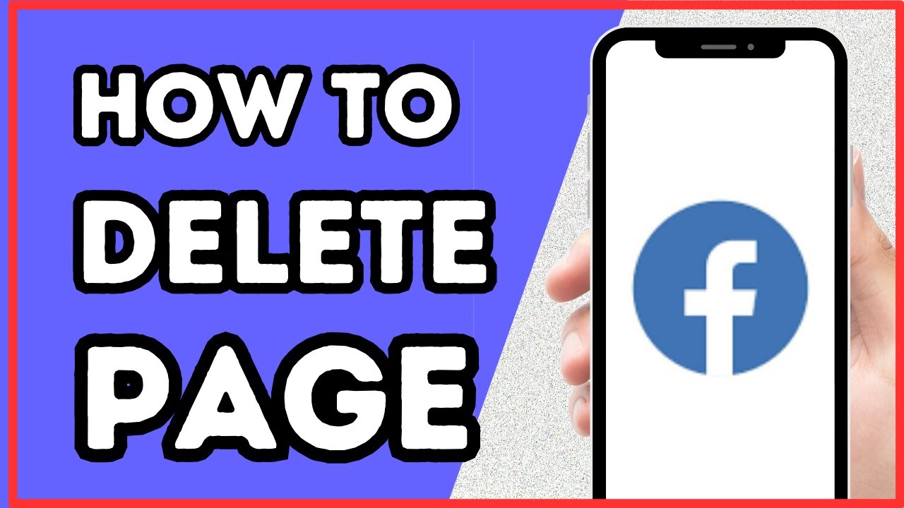 How to Delete Your Facebook Page | Quick & Easy Guide - YouTube