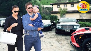Video thumbnail of "Bradley Cooper's Lifestyle | Net Worth, Fortune, Car Collection, Mansion, family, house"