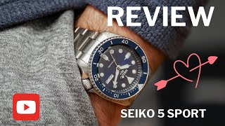 AMOR a primera vista😍?? Review SEIKO 5 Sport.