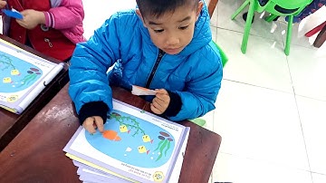 HĐ Tạo hình: Xé dán con cá