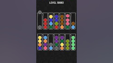 Ball Sort Puzzle Level 10093 / Water Sort Puzzle Level 10093  / all the same
