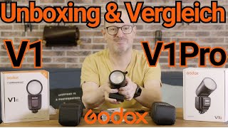 Der neue Godox V1Pro Aufsteckblitz: Unboxing und Vergleich mit dem Godox V1