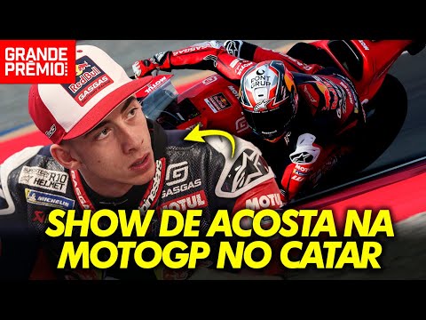 ACOSTA brilha como veterano e mostra cartão de visitas na estreia na MOTOGP 2024 | GP às 10