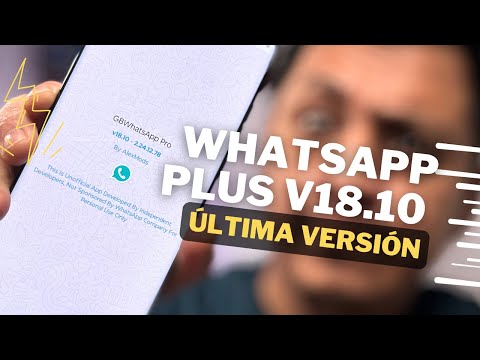 WHATSAPP PLUS V18.10: