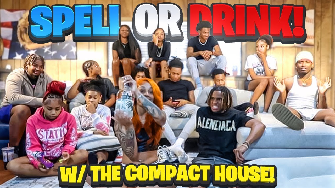 Spell Or Drink W/ THE COMPACT HOUSE!