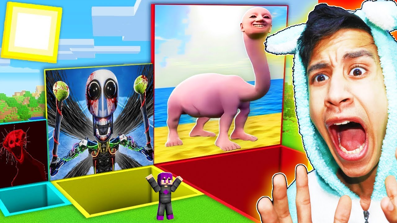 لا تختار الحفرة الخطأ الديناصور المرعب ذي الرأس البشري ولا الروبت بالذكاء الاصطناعي ...😳⛔️