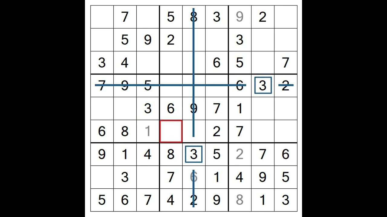 How to solve a Sudoku puzzle? YouTube