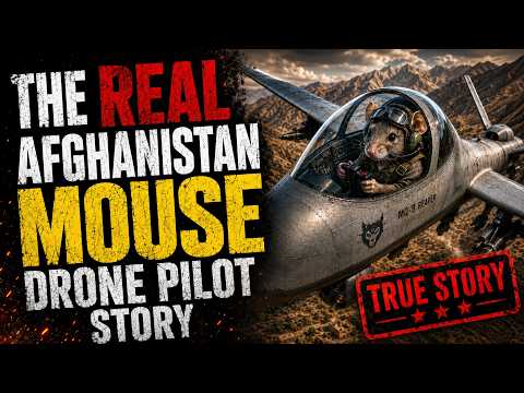 A soldier came to my show and told me the TRUE story about the Afghanistan mouse drone pillot...