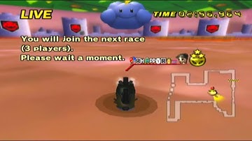Mario Kart Wii-Live View of Ro Hacking