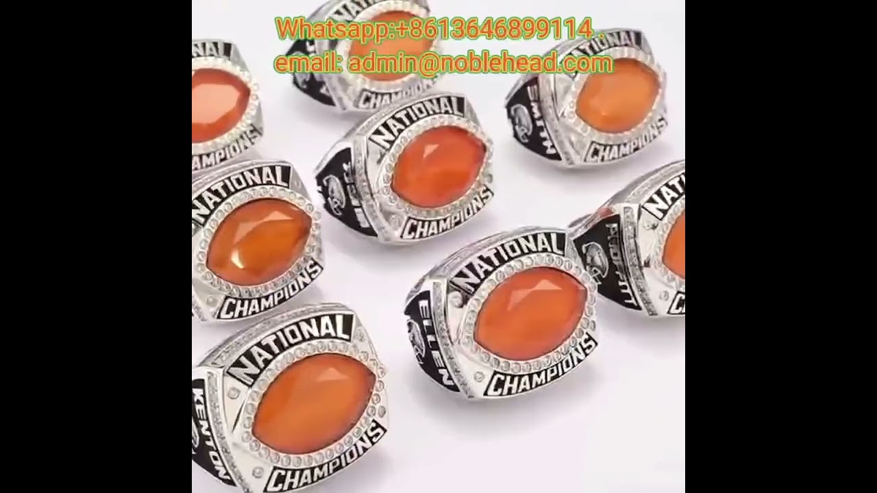 Custom Championship Ring Football Basketball Baseball Hockey Esports Fantasy League High School