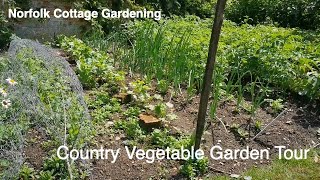 Traditional Vegetable Garden Tour Cottage Gardening Potager Style