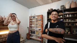 MEMBUAT POT BARENG MONICA ARDHEA DI BANTUL #pottery
