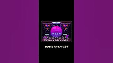 Free 80s Synth VST Plugin you need for producing The Weeknd & Kaytranada type beats 👀