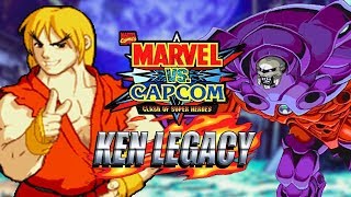 This Game Is Crazy Ken Legacy - Marvel Vs. Capcom Psone 98