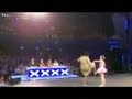 Susan boyle kicks hollie steel