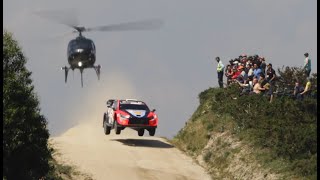WRC Portugal - 11-05-2024 Jump at SS15 Montim ZE23