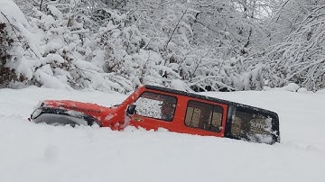 First Snow Year 2021 SCX10III