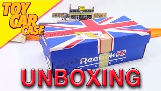 Garage Sales Finds 6 10 ReeboK Classic Shoe Box Unboxing Toy Car Case
