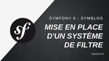 🎉 Un blog de A à Z en #Symfony 6 - Mise en place d