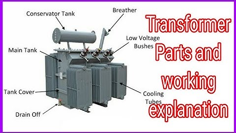 Transformer parts and working explanation Tamil - டிரான்ஸ்பார்மர் வேலை செய்யும் விதம்