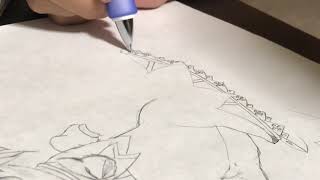 絵描き！東方の、チルノを描きました！part１