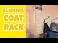 AMAZING CREATIVE WOODWORKING IDEAS FROM PALLETS | SLIDING COAT RACK | MR. LEE TV