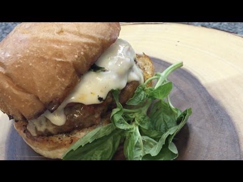 Sausage and Provolone Burger