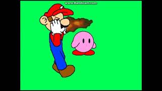 It Burns Mario Version Green Screen [ReUpload] screenshot 2