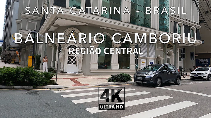Balneario Camboriu Santa Catarina   Dirigindo no centro
