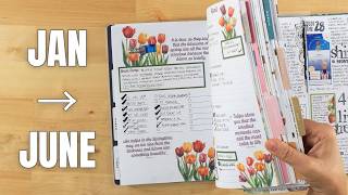 My Planner Stayed the Same - My Journal Didn’t │ Jan-Jun 2026 Flip Through