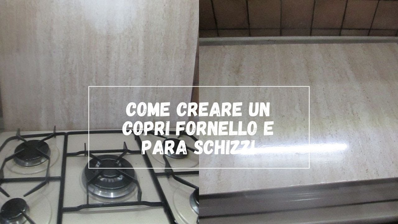 COME CREARE UN COPRI FORNELLI E PARASCHIZZI 