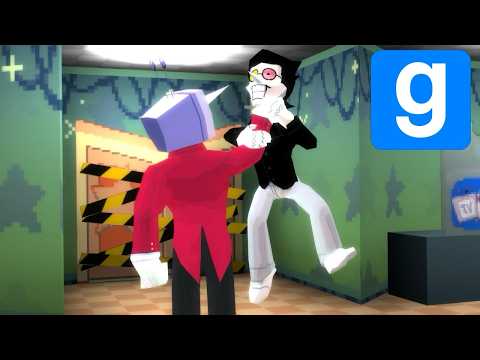 Tenna and Spamton's budding friendship!1! | Gmod