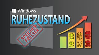 Windows Speicherfresser Ruhezustand: Deaktivieren und sofort Speicherplatz gewinnen!