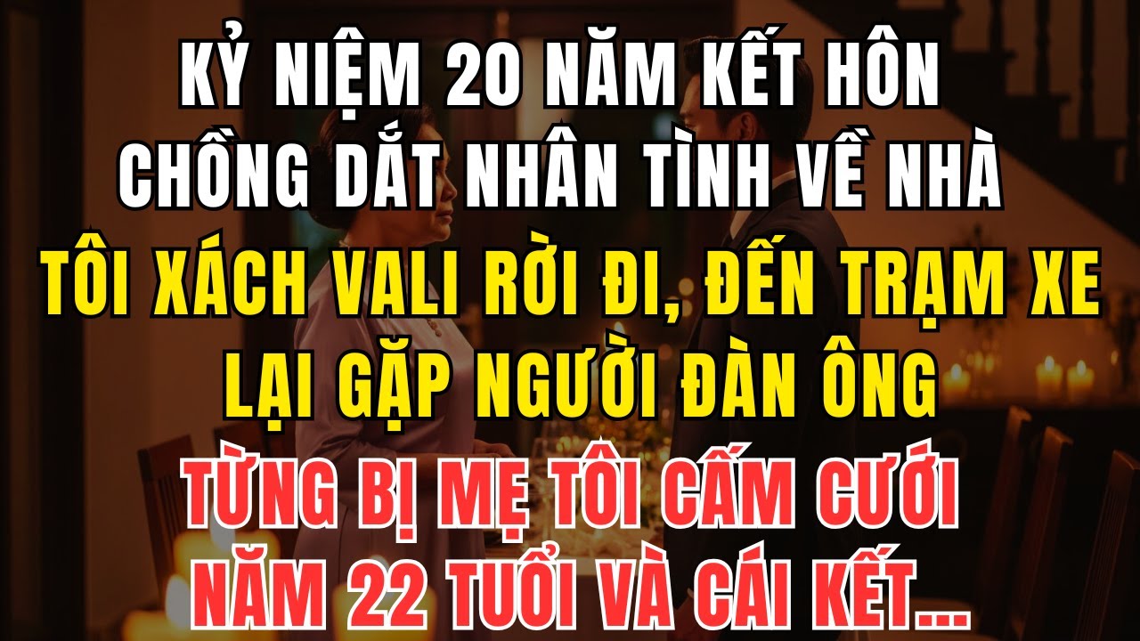 Bị Phản Bội Ngay Trong Ngày Kỷ Niệm 20 Năm Cưới – Tôi Không Ngờ Lại Gặp Người Đó Ở Bến Xe