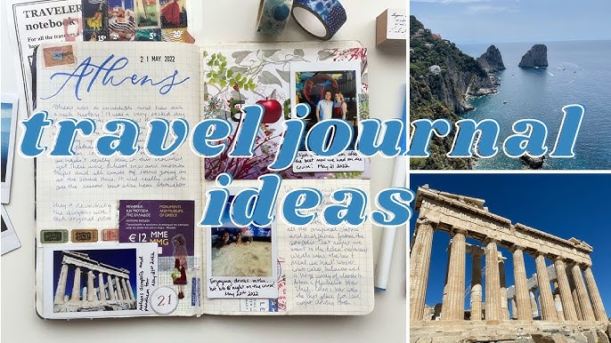 Everything You Need to Start a Travel Journal - Enjoying the Small