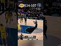 AUSTIN REAVES GAME-WINNING JUMPER WITH NO TIME LEFT😱 #lakers #buzzerbeater #nba #lebronjames