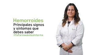 Hemorroides, principales signos y síntomas que debes saber  Tu farmacéutico Informa #HyV