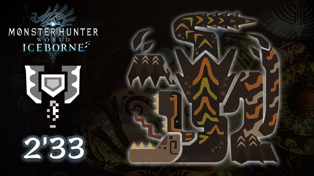 【MHW:I】MR6★ Brute Tigrex 2'33 Charge Blade