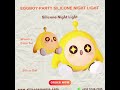 Egg-boy Party Silicone Night Light.